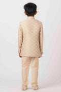 MLS FAWN GOLD INDO WESTERN 2PCS