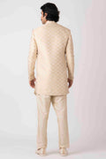 MLS FAWN GOLD INDO WESTERN 2PCS