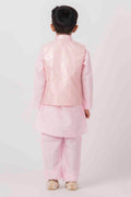 PINK KURTA JACKET SET