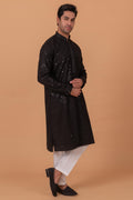 MLS CHIKANKARI KURTA PAJAMA