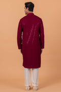 MLS CHIKANKARI KURTA PAJAMA