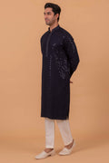 MLS CHIKANKARI KURTA PAJAMA