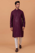 MLS CHIKANKARI KURTA PAJAMA