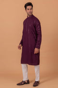 MLS CHIKANKARI KURTA PAJAMA