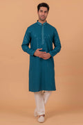 MLS CHIKANKARI KURTA PAJAMA