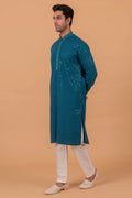 MLS CHIKANKARI KURTA PAJAMA