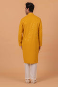 MLS CHIKANKARI KURTA PAJAMA
