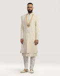 EMBROIDERED SHERWANI 4PCS