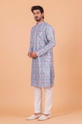 MLS PRINTED KURTA PAJAMA