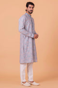 MLS PRINTED KURTA PAJAMA
