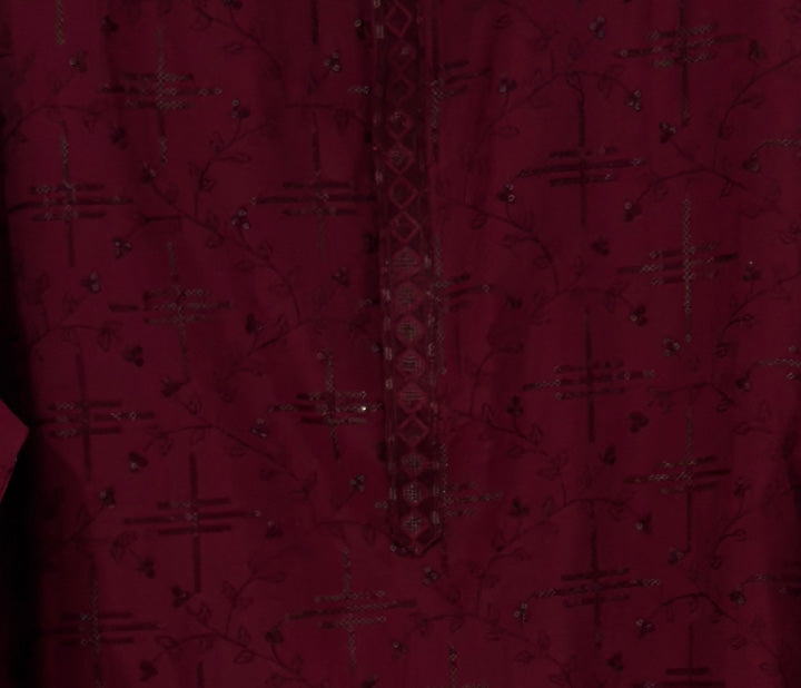 MLS EMBROIDERED KURTA PAJAMA