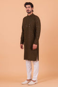 MLS CHIKANKARI KURTA PAJAMA