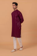 MLS CHIKANKARI KURTA PAJAMA