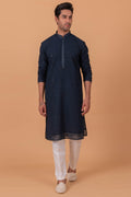 MLS EMBROIDERED KURTA PAJAMA