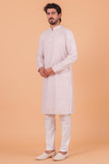 MLS EMBROIDERED KURTA PAJAMA