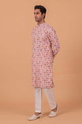 MLS PRINTED KURTA PAJAMA