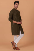 MLS CHIKANKARI KURTA PAJAMA