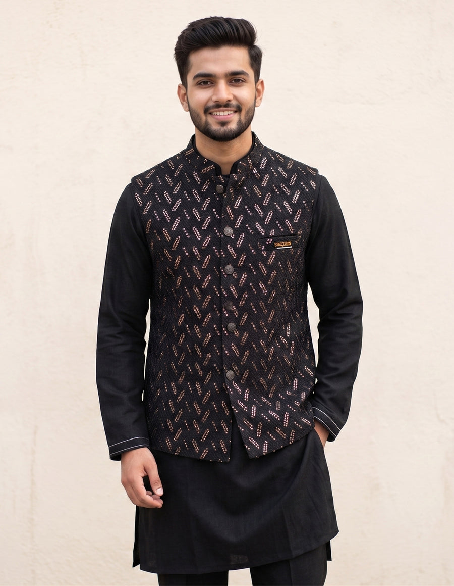 MLS KURTA JAWAHAR SET 3PCS