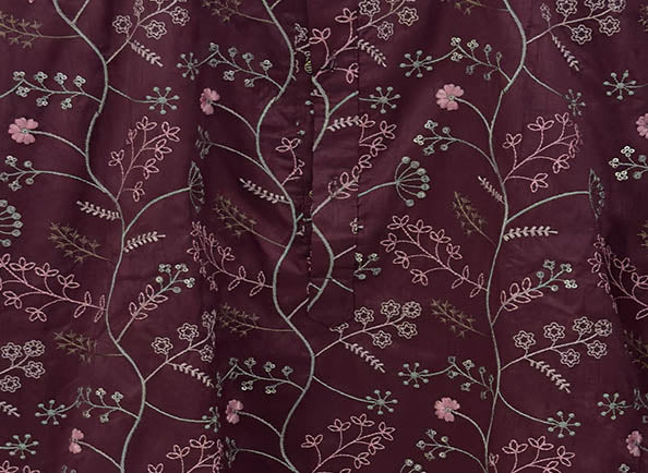 MLS EMBROIDERED KURTA PAJAMA