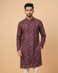 MLS EMBROIDERED KURTA PAJAMA