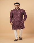 MLS EMBROIDERED KURTA PAJAMA