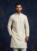 MLS PLAIN KURTA PAJAMA 2PCS