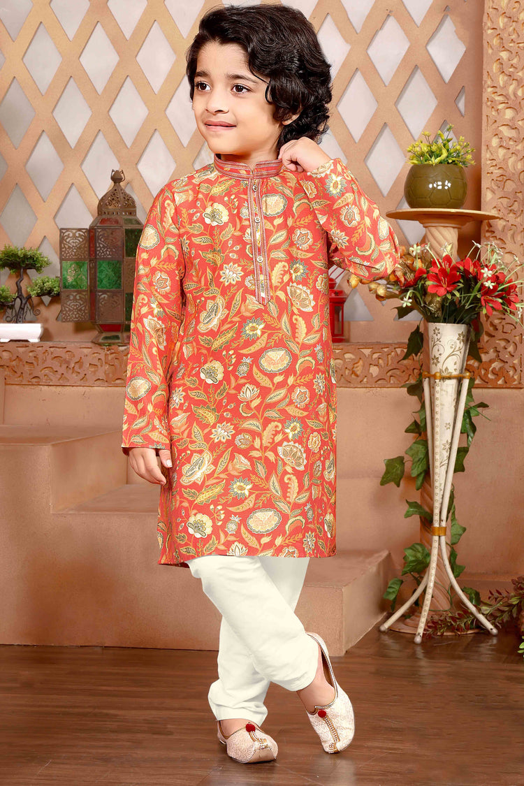 Shop ORANGE KIDS KURTA PAJAMA online-12289
