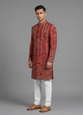 MLS EMBROIDERED KURTA PAJAMA