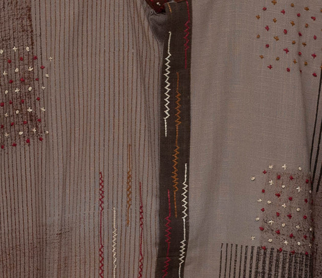 MLS EMBROIDERED KURTA PAJAMA