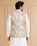 Silk Blend Embroidered Jawahar Jacket 1Pc Nirvair