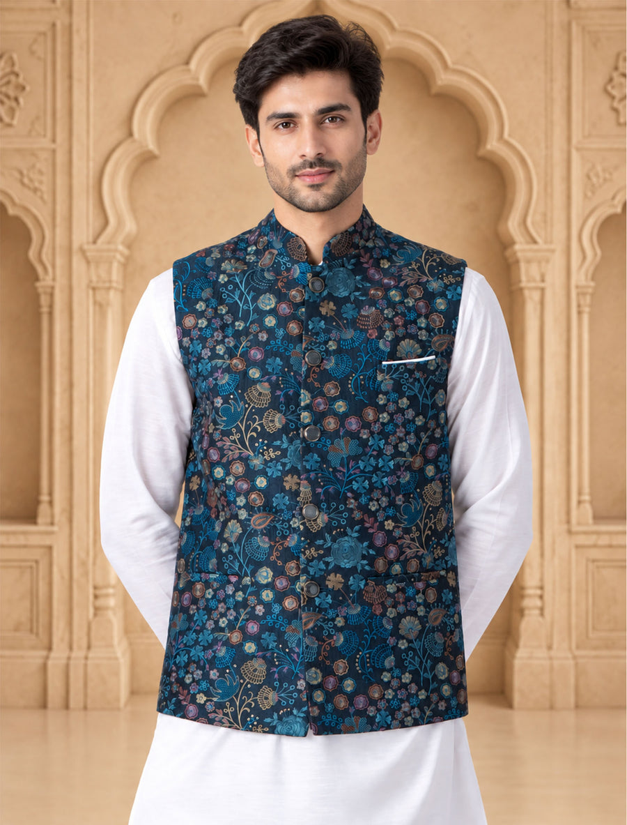 MLS EMBROIDERED JAWAHAR JACKET