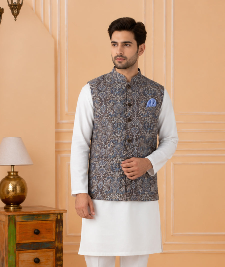 MLS EMBROIDERED JAWAHAR JACKET