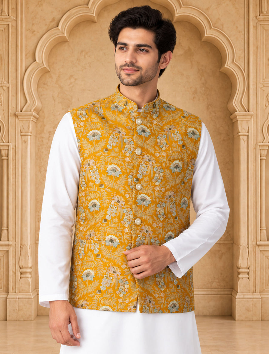 MLS EMBROIDERED JAWAHAR JACKET
