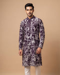MLS EMBROIDERED KURTA PAJAMA
