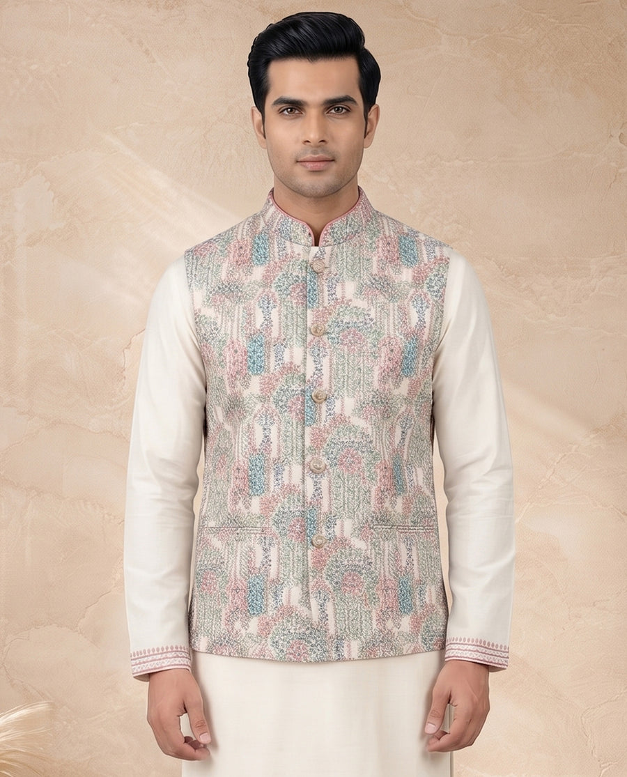 MLS KURTA JAWAHAR SET 3PCS