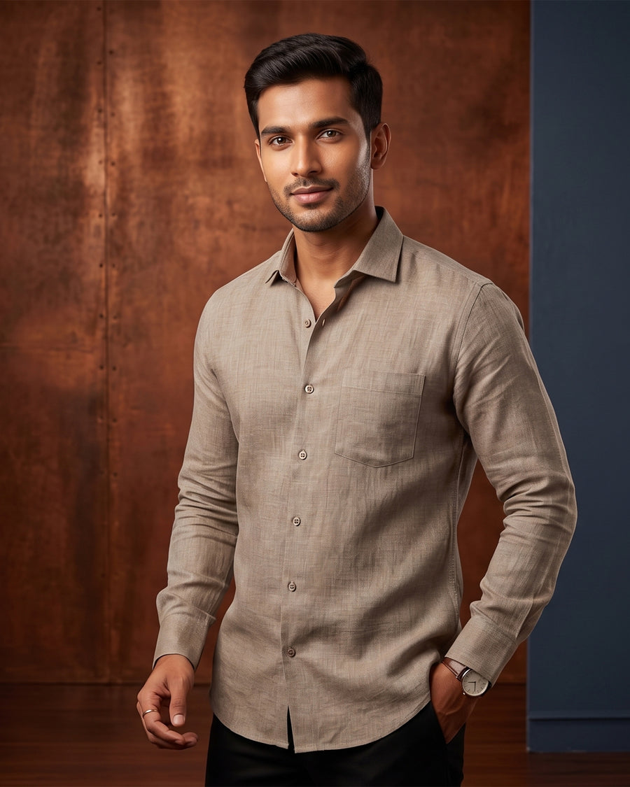 MLS LINEN SHIRT 1PC