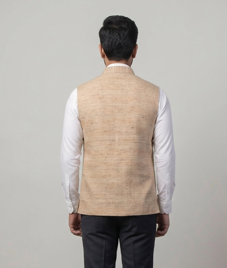 MLS PLAIN JAWAHAR JACKET 1PC