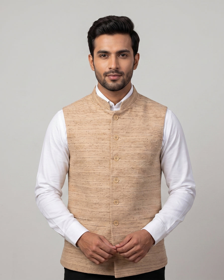 MLS PLAIN JAWAHAR JACKET 1PC