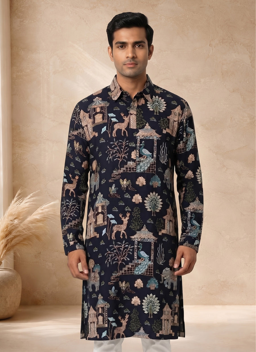 MLS PATHANI SUIT 2PCS