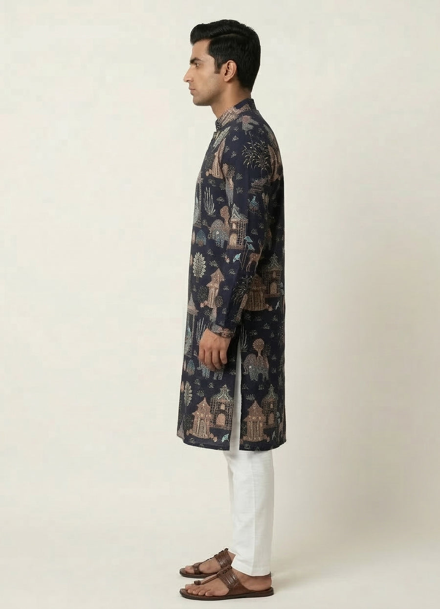 MLS PATHANI SUIT 2PCS