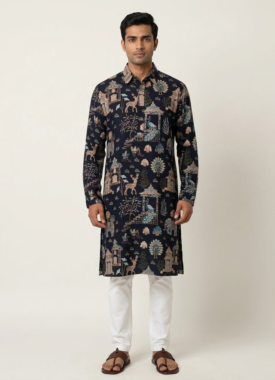 MLS PATHANI SUIT 2PCS