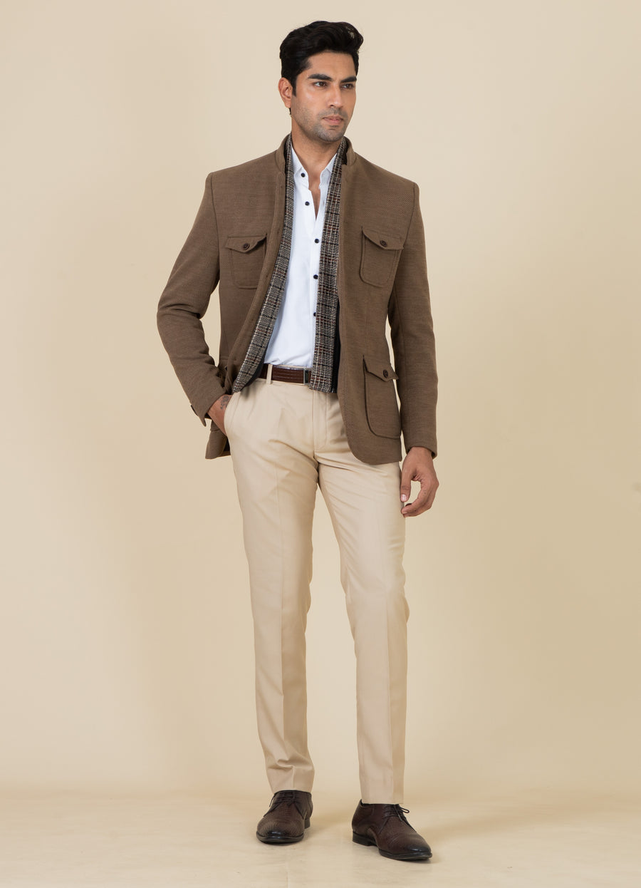 MLS COAT WITH MUFFLER 1PC