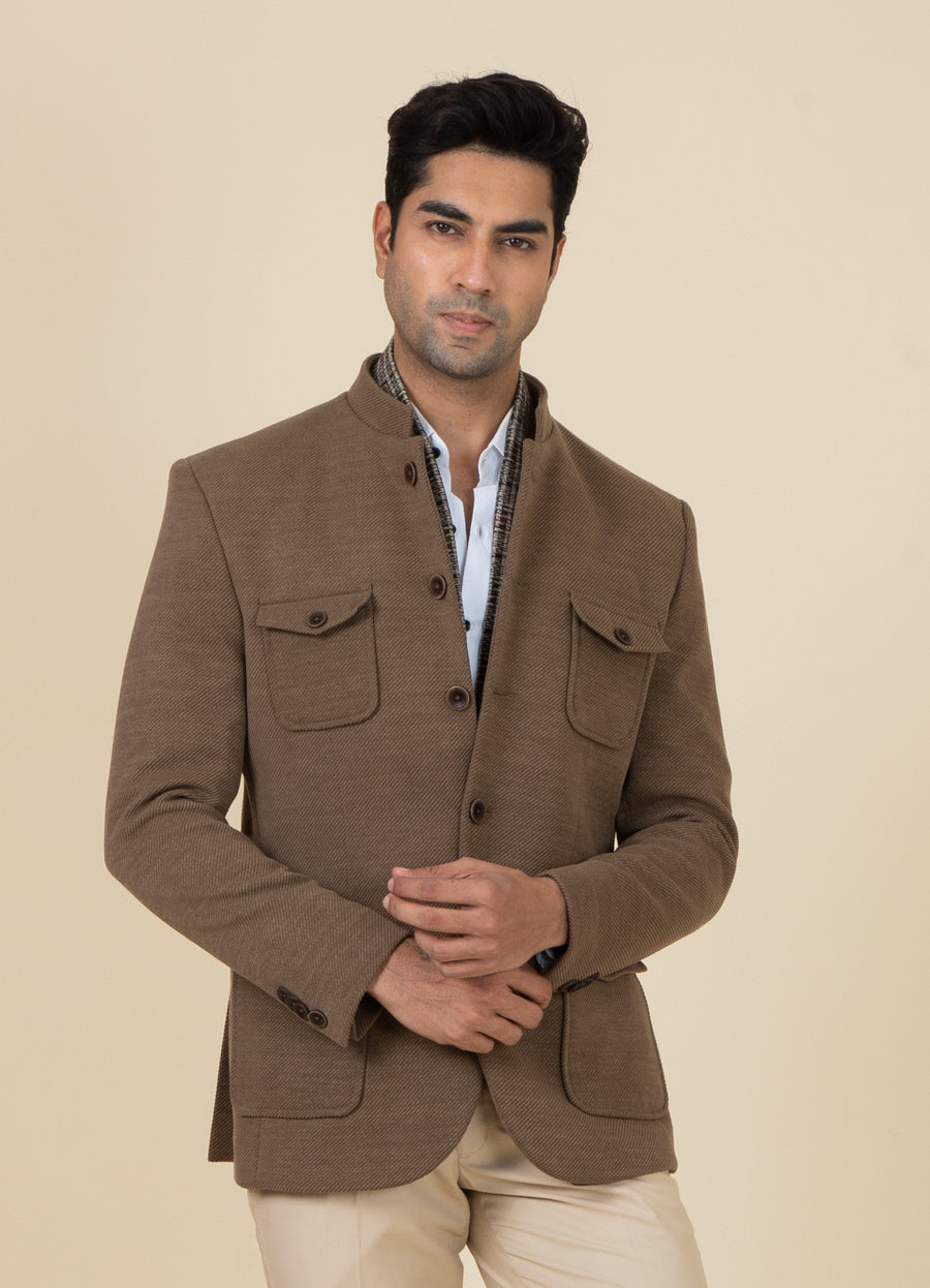 MLS COAT WITH MUFFLER 1PC