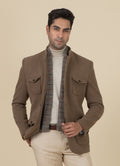 MLS COAT WITH MUFFLER 1PC