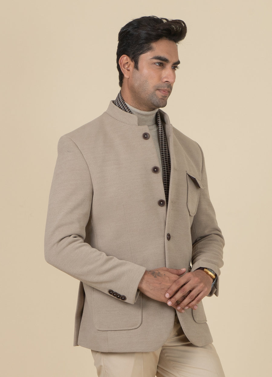 MLS COAT WITH MUFFLER 1PC