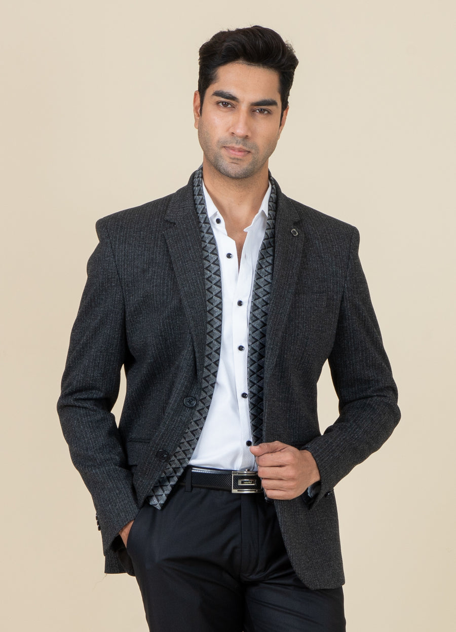 MLS COAT WITH MUFFLER 1PC