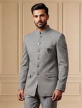 MLS PLAIN JODHPURI SUIT 2PCS