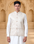 MLS EMBROIDERED JAWAHAR JACKET 1PC