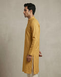 MLS SILK KURTA PAJAMA 2PCS