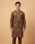 MLS EMBROIDERED KURTA PAJAMA